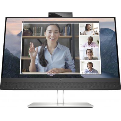 HP Monitor E24mv G4 / 23,8 / FHD / VGA-HDMI-DisplayPort-USB(A) / Regulable Altura / Webcam
