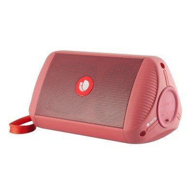NGS Roller Ride Altavoz Bluetooth 10W - TWS - Autonomia hasta 7h - 1x USB - Micro SD - Color Rojo
