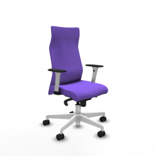 Piqueras y Crespo Albacete direcci?n sincro bali lila brazos 1D blancos base blanca ruedas 65 nailon