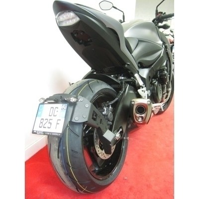 Portamatrículas a la rueda Suzuki GSX-S1000 negro SPLRS003