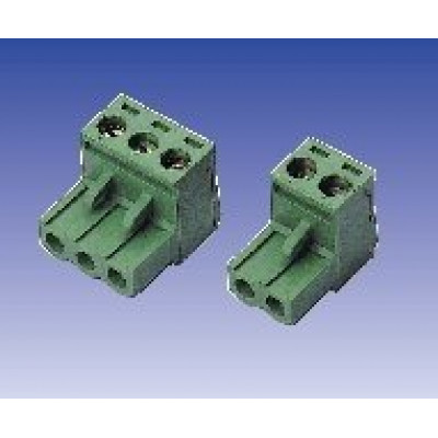 Regleta Hembra Acodada Enchufable 5mm 9 polos