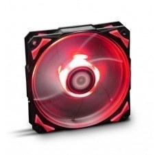 NOX H-Fan LED Carcasa del ordenador Ventilador 12 cm Negro, Rojo, Blanco