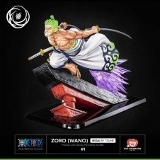 Figura tsume arts one piece wano zoro estatua resine escala 1 - 6 ikigai