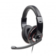 Gembird Auriculares con control de volumen negro