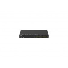 Netgear Gestionado Gigabit Ethernet (10/100/1000) Energ?a sobre Ethernet (PoE) 1U Negro