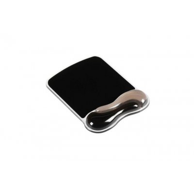 Reposamuñecas gel Duo ratón Duo gris claro/oscuro