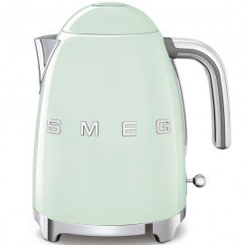 Hervidor Smeg KLF03PGEU, 1.7 litros, 2400W, verde pastel