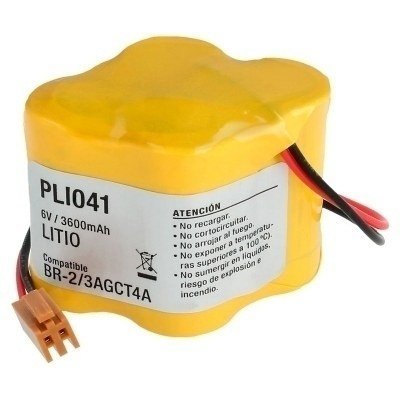 Pila Litio 6Vdc 2800mA BR2/3x4 34x34,5x34mm