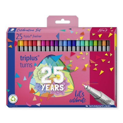 triplus fineliner 334 rotulador de punta fina 25 pieza(s)