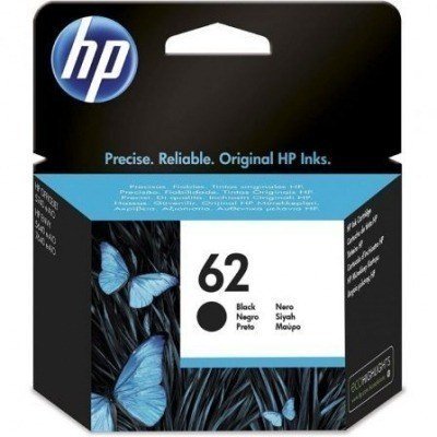 HP 62 Negro Cartucho de Tinta Original - C2P04AE