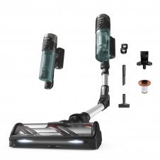 Rowenta RH9A32 Aspiradora escoba 2 en 1 Batería Secar Sin bolsa Aluminio, Verde