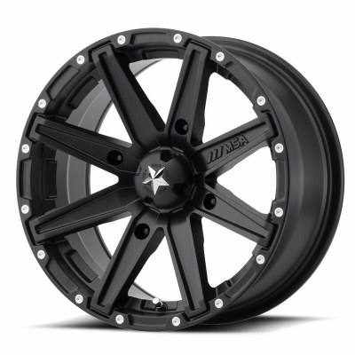 MSA WHEELS M33 Clutch Utility Rim - Black 14x7 M33-04710