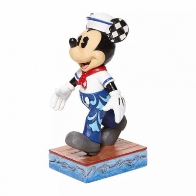 Figura enesco disney mickey posando de marinero