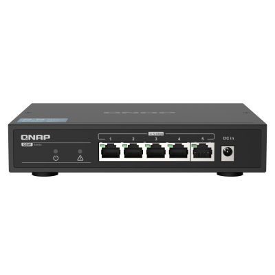 QSW-1105-5T switch No administrado Gigabit Ethernet (10/100/1000) Negro