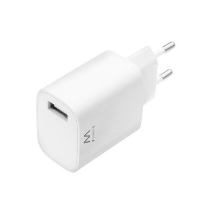 Ewent EW1301 cargador de dispositivo móvil Blanco Interior