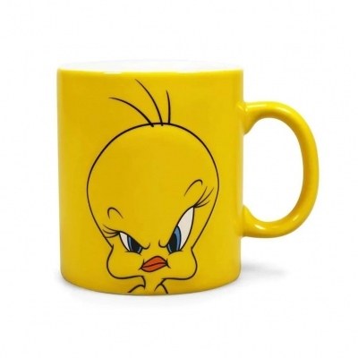 Taza 3d half moon bay disney looney tunes tweety pie piolín