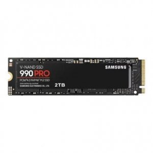 Disco SSD Samsung 990 PRO 2TB/ M.2 2280 PCIe 4.0/ Compatible con PS5 y PC/ Full Capacity