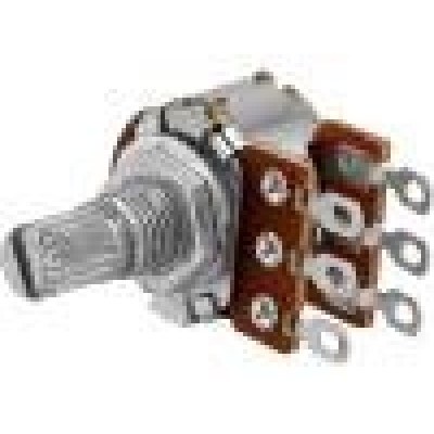 50K Potenciometro DOBLE Lineal Eje metal corto