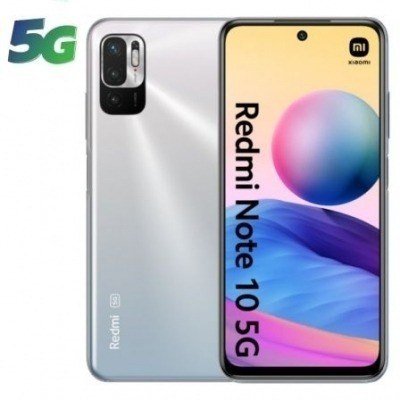 Smartphone Xiaomi Redmi Note 10 4GB/ 128GB/ 6.5/ 5G/ Plata Cromada