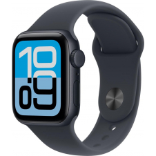 apple watch serie se 3 gps + cellular caja de aluminio medianoche 40mm, color de correa medianoche correa deportiva talla s/m