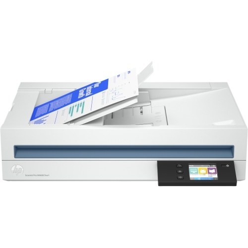 HP ScanJet Pro N4600 fnw1 Escaner Documental WiFi - Hasta 40ppm - Alimentador Automatico - Doble Cara