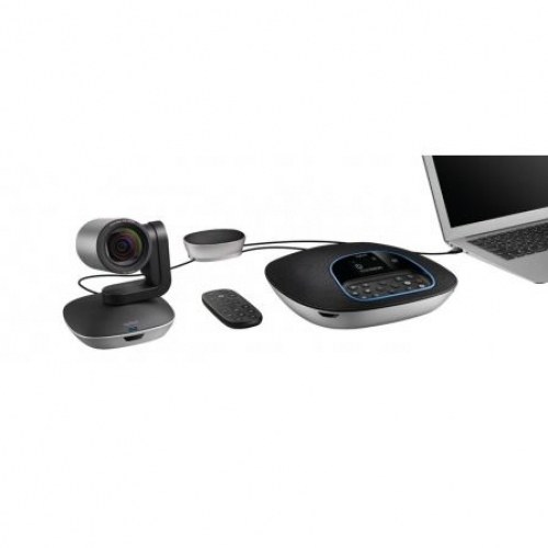 Sistema de Videoconferencia Logitech Group/ Enfoque Automático/ Full HD