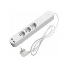 Regleta DENVER 3xSchuko 2xUSB Blanca (SHP-310U)