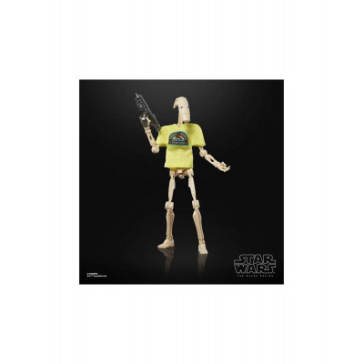 Figura hasbro star wars day the black series may the 4th be with you b1 battle droid
