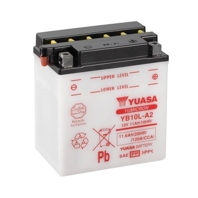 Batería Yuasa YB10L-A2 Combipack (con electrolito) YB10L-A2 (CP)