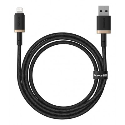 P10377801U01-00 cable de conector Lightning 1 m Negro, Oro