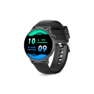 Ksix Core2 Smartwatch - Pantalla AMOLED 1,43? AMOLED - Autonomia Hasta 5 Dias - Modos Deporte y Salud, Llamadas, Asistentes de voz - IP67 - Color Negro