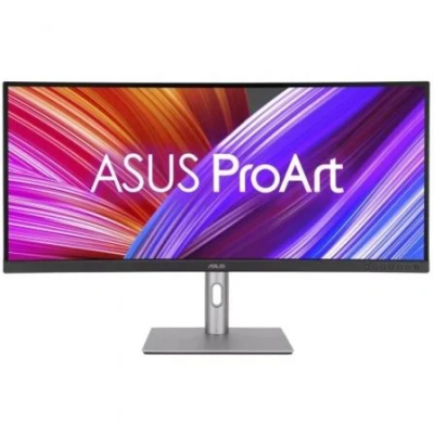 Monitor profesional Asus ProArt Display PA34VCNV - 34 UWQHD | Multimedia | Regulable en altura | Color negro y plata