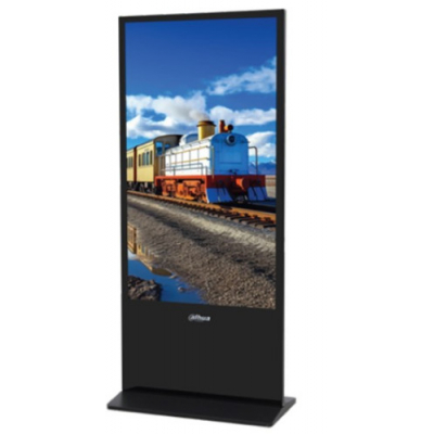 (DHI-LDV65-SAI400L-B3) DAHUA DISPLAY TOTEM 65 4K 2160X3840 / ANDROID 11 / 8MS / 320CD / 4+32GB / 2 X ALTAVOZ 5W / RJ45, USB, TF SLOT, HDMI, AUDIO IN, QUAD-CORE CORTEX-A55
