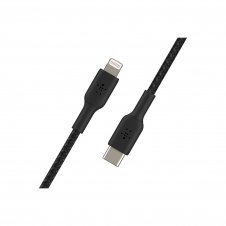 Cable Belkin de conector Lightning macho/USB C macho 1 m Negro