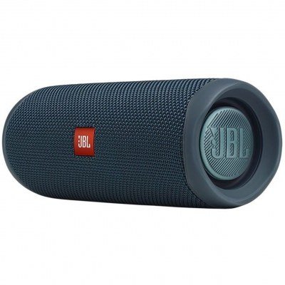 Altavoz bluetooth jbl flip 5 blue - 20w rms - ipx7 - bateria 4800mah - manos libres - azul