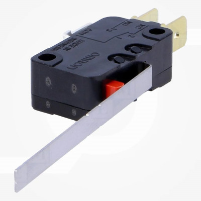 Microconmutador SNAP ACTION 16A/250VAC 10A/30VCC con palanca