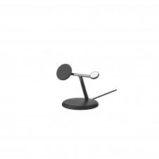 Belkin WIZ023VFBK cargador de dispositivo móvil Auriculares, Smartphone, Reloj inteligente Negro USB Cargador inalámbrico Interior