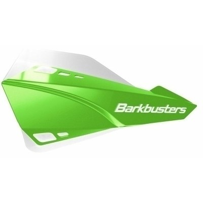 Kit paramanos Barkbusters SABRE Color verde / Color blanco SAB-1GR-00-WH