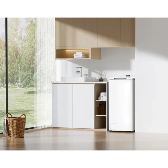 Lavadora Midea MF100T70BA10/W-ES, 7 kg, 1200 rpm, clase A-10%, blanco - imagen 5