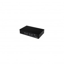 StarTech.com Conmutador Switch KVM 4 puertos V?deo DisplayPort DP Hub Concentrador USB 2.0 Audio - 2560x1600 Negro
