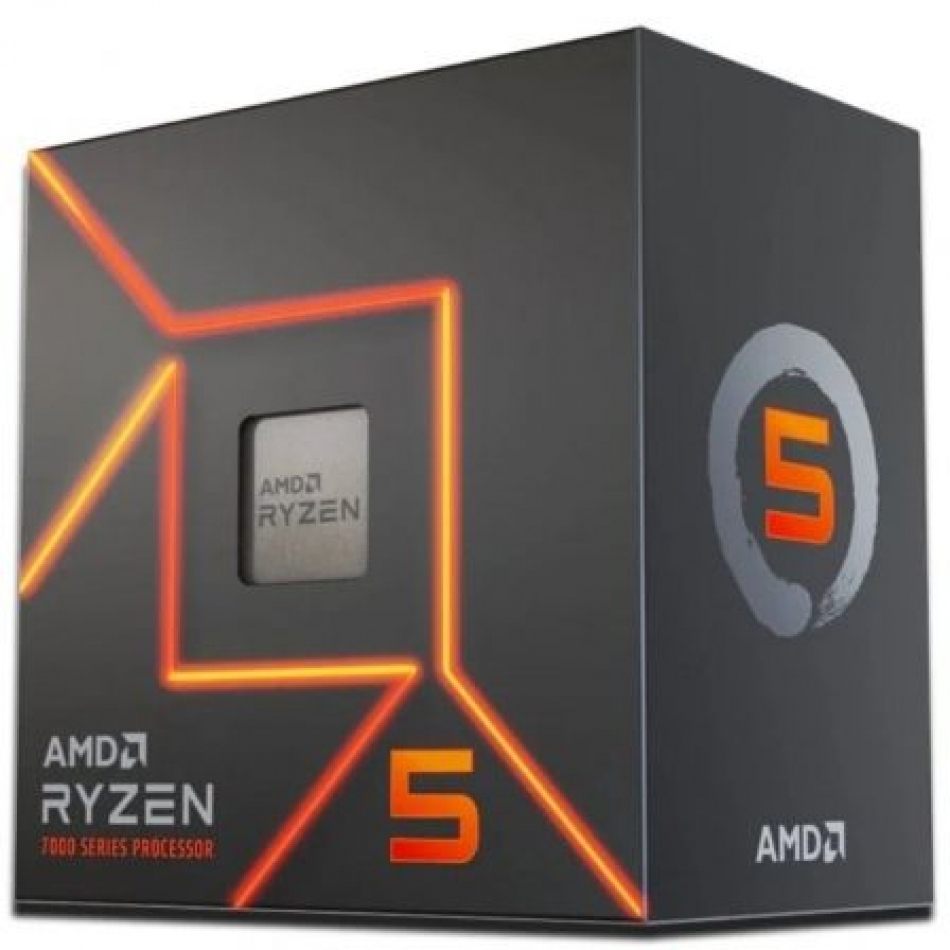 Procesador AMD Ryzen 5-7600 4.8GHz Socket AM5