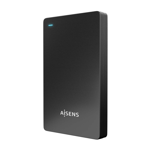 AISENS - Caja Externa 2.5 9.5mm SATA a USB-C USB3.1 Gen1, Negra