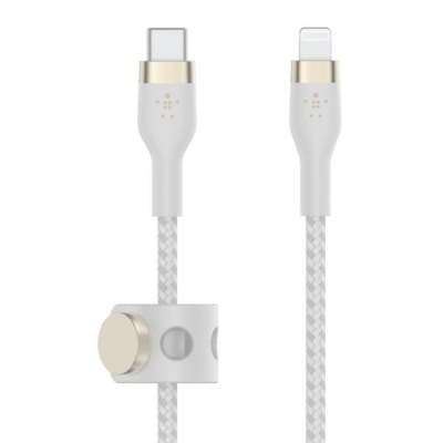 USB-C TO LTG_BRAID SILIC 1M WHITE
