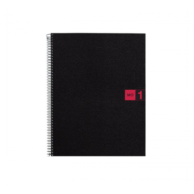 CUAD. MIQUEL RIUS NOTEBOOK 1 A5 80H ROJO