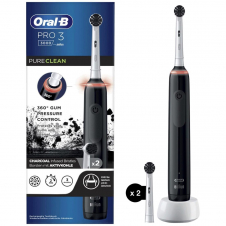 Braun Oral B Cepillo Pro 3 3000 Charcoal+ 2 Recambios (D505.523.3)