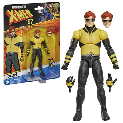 Figura hasbro marvel animation x - men '97 cyclops
