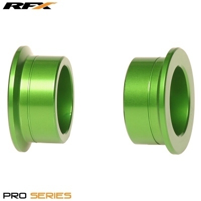 Espaciadores de rueda RFX Pro traseros (verde) FXWS2050099GN