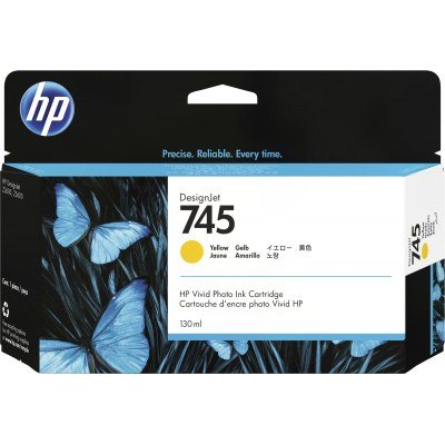 HP F9J96A Amarillo Cartucho de Tinta Original - 745