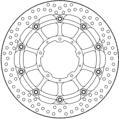 Disco flotante T-Floater serie Halo MOTO-MASTER 117050