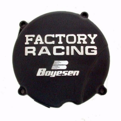 BOYESEN Factory Racing Ignition Cover Black Honda CR500R SC-03B